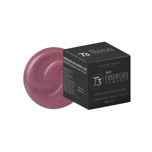 Gel Fibra Cuccio T3 Fibergel Dark Pink Estruturação 28 g