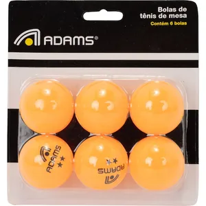 Kit de Bola de Tênis de Mesa Adams 6 Unidades