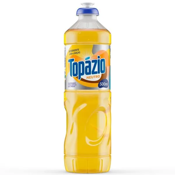 Detergente Lava Louças Topázio Neutro 500ml