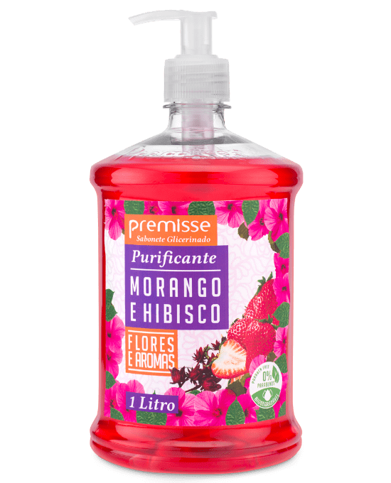 Premisse Sabonete Líquido Deoline Morango E Hibisco 2,5Lt