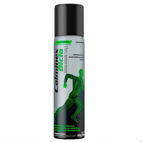 Calminex Diclo Aerossol Spray 11,6mg/g 85 mL Hypera