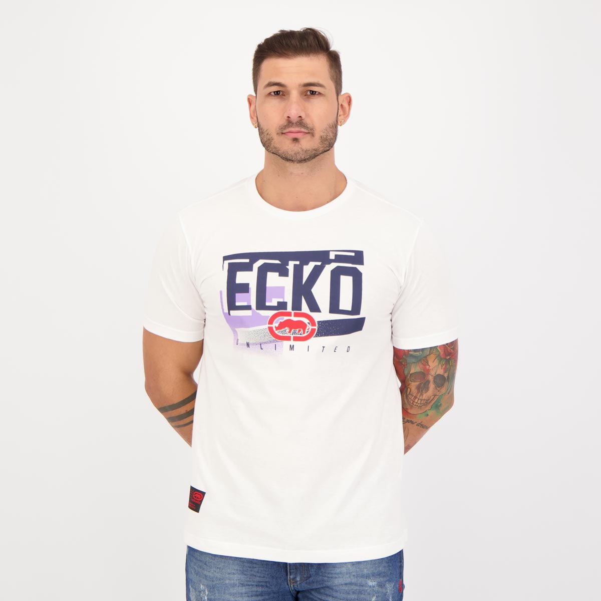 Camiseta Ecko Trend Branca