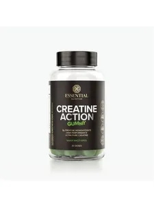 Creatina Action Gummy Maçã Verde 60 Gomas Essential Nutrition