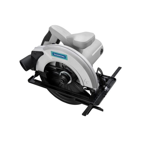 Serra Circular Tramontina Cinza com 5500 RPM - 1400W 110
