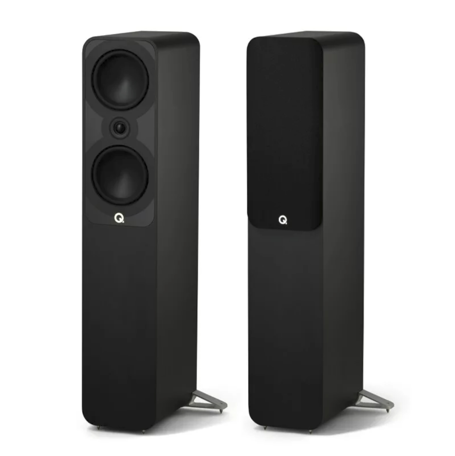 Caixas acústica Torres Q Acoustics 5050 - 150w ( Satin Black ) Par