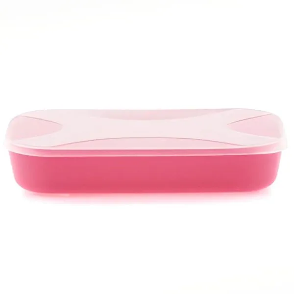 Organizador Multiuso Retangular Baixo 1,8 Litros Color - 651-2 - TOP LINE