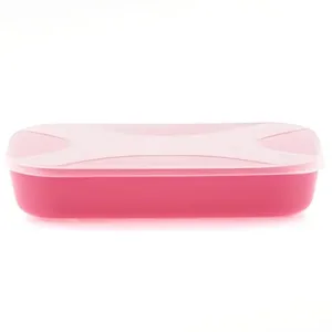 Organizador Multiuso Retangular Baixo 1,8 Litros Color - 651-2 - TOP LINE