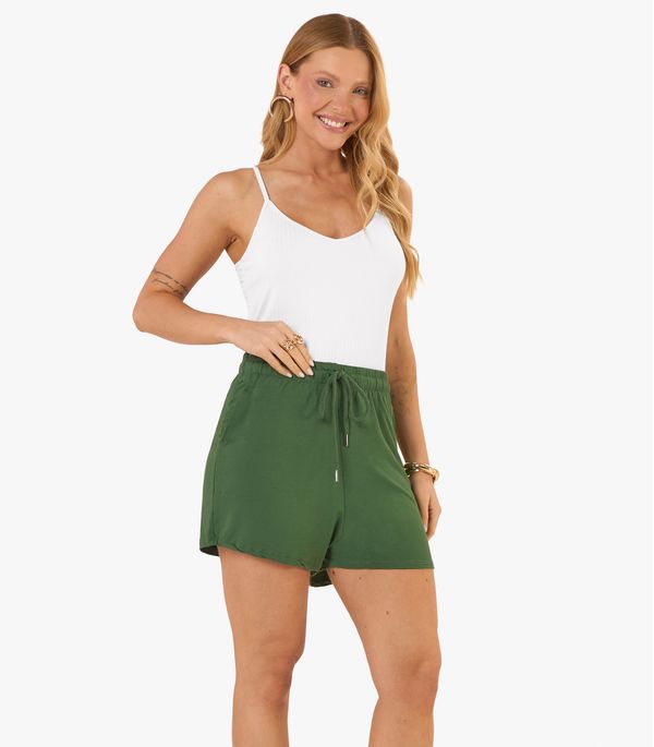 Shorts Feminino Rovitex Verde GG