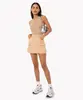 short saia cargo cintura alta com bolso kaki 36