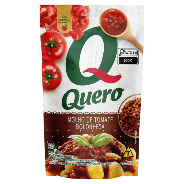Molho Quero Bolonhesa Sachê 240g