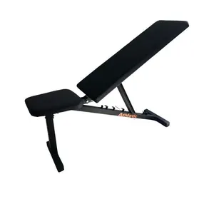 Banco Regulável Advanced para Musculação com 7 Níveis Reto Inclinado Declinado Suporta 110KG Athletic Banco Regulável Advanced para Musculação com 7 Níveis Reto Inclinado Suporta 110KG Athletic