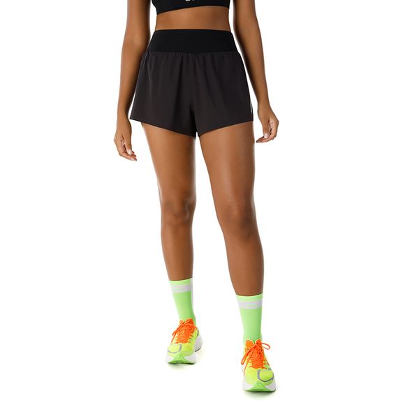 Shorts Corre 3 Olympikus Feminino GG Preto