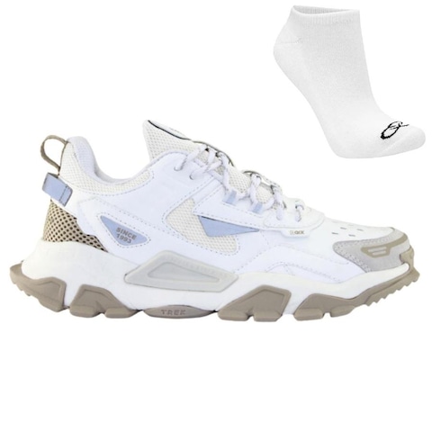 Kit Tênis Qix Trek Urban Hiking Masculino + Meias