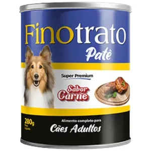 Patê Cães Adulto Finotrato Carne 280g (MP)