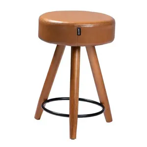 Banqueta Baixa Paris em Madeira de Reflorestamento MDF MDP 33cm Couríssimo Amarula Loja Sheep Banqueta Baixa Paris Madeira de Reflorestamento MDF MDP 33cm Couríssimo Amarula
