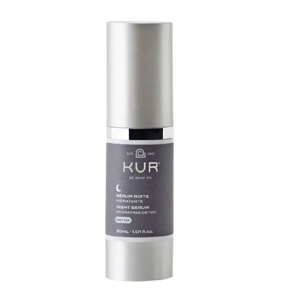 Sérum Hidratante Facial Noturno Detox Kur 30ml