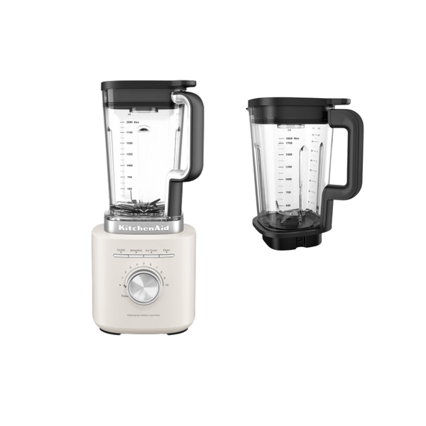 Combo Liquidificador Pure Power 2 L - Porcelain White e Jarra de Vidro 110v