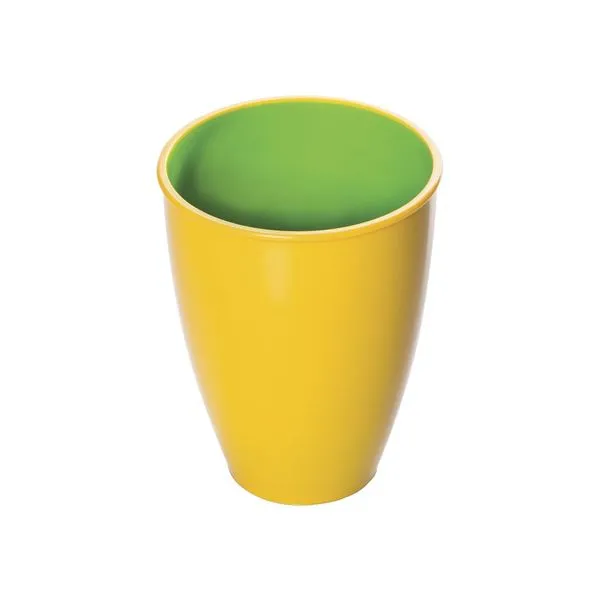 Copo Duo Copa 2022 Plástico Verde E Amarelo 520ml - Plasútil