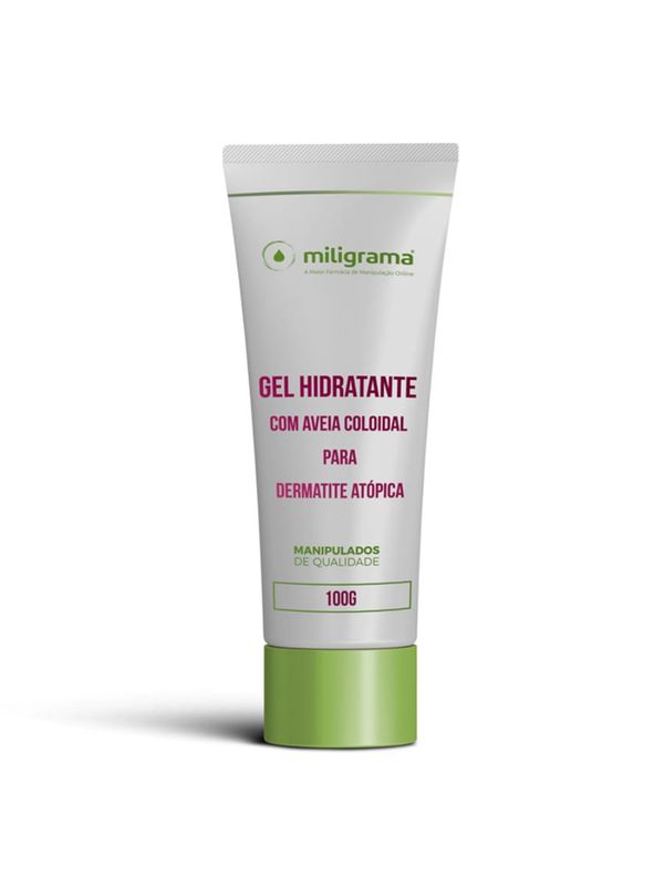 Gel Hidratante Aveia Coloidal 3% para Dermatite Atópica 100g Miligrama