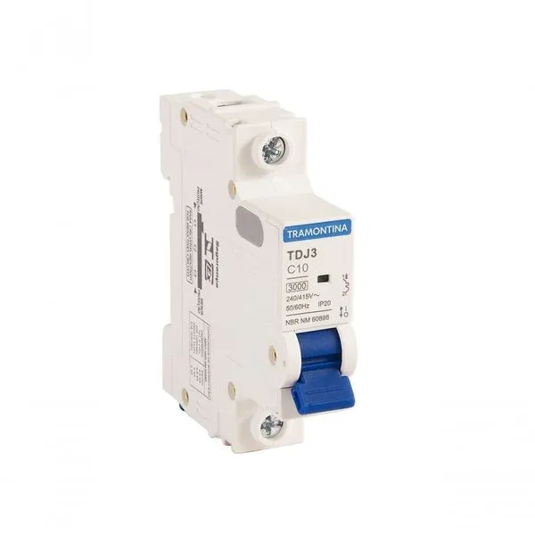 Disjuntor Tdj3 1p 32a 3ka 230-400v Ca Curva C Tramontina