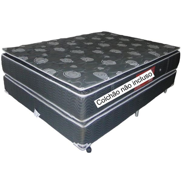 Box Casal 138x188cm Black - Ultra-Flex Phantasy