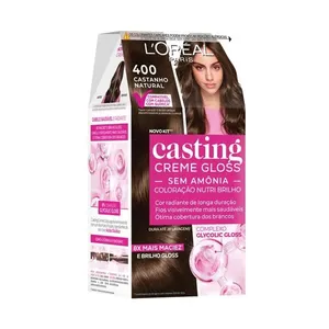 Tinta De Cabelo Casting Creme Gloss L’Oréal Paris 400 Castanho Natural TINT CASTING 400 CAS