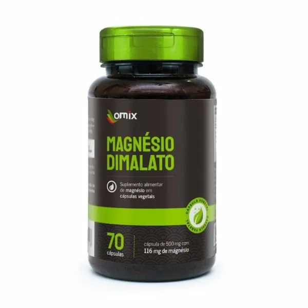 Magnésio Dimalato Orient Mix 500mg 70 comprimidos