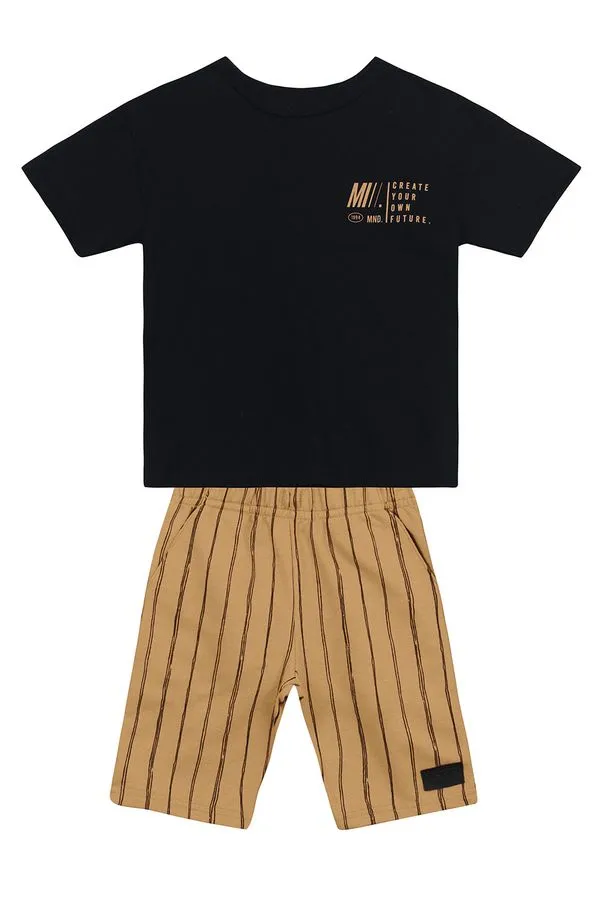 Conjunto infantil menino oversized Mundi - 12