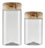 2 Potes Mantimentos Biscoito Tampa Travertino Rosca Bandeira