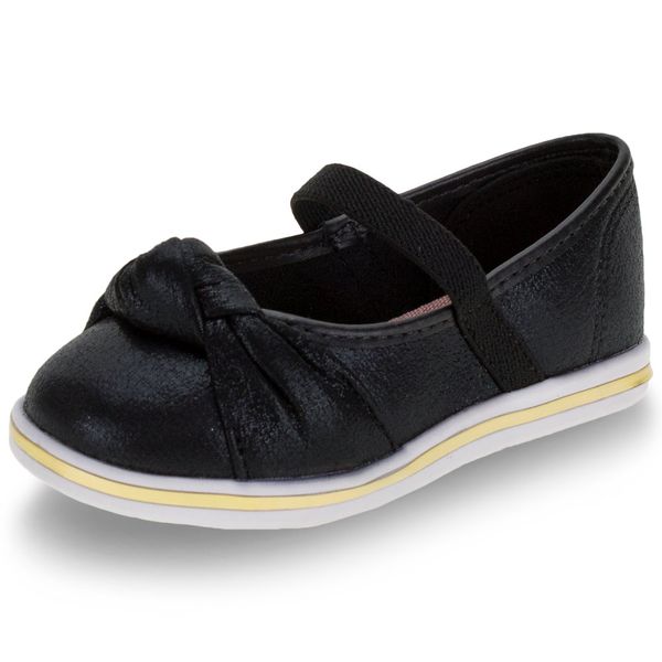 Sapatilha Baby Molekinha - 2132103 PRETO 25