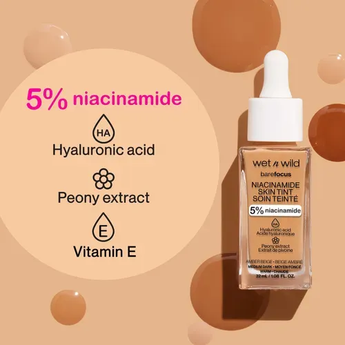 Base Wet and Wild com Niacinamida - Wet N Wild - 25ml