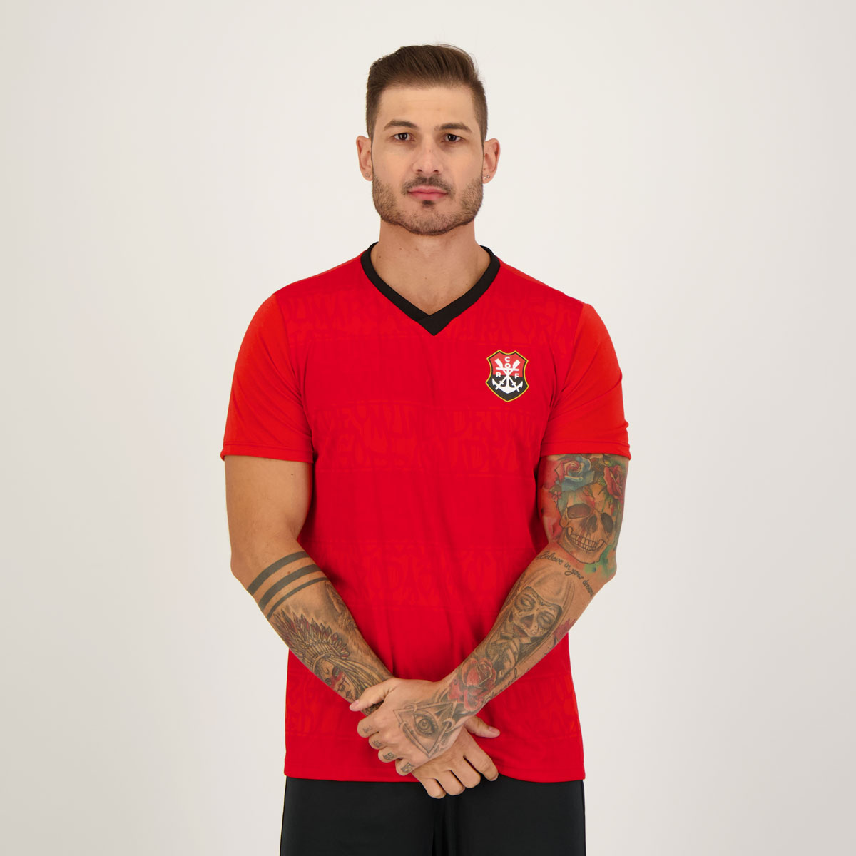 Camisa Flamengo Graphite Vermelha
