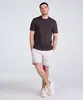 short reto masculino folhagem bege P