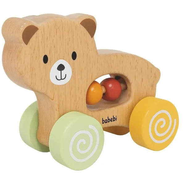 Brinquedo Ursinho Roda E Brinca Babebi - 3004