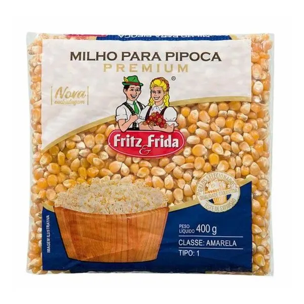 PIPOCA FRITZ E FRIDA PREMIUM 400G