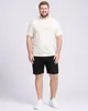 Bermuda Jeans Plus Size Reta Preta 46