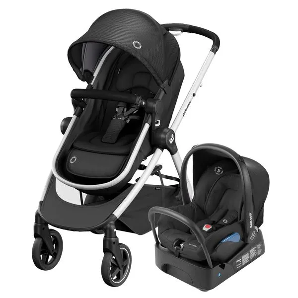 Travel System Anna - Trio Essential - Maxi-Cosi - De 0Kg a 13Kg - Preto