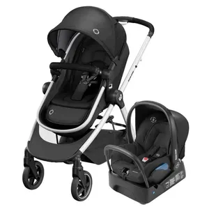 Travel System Anna - Trio Essential - Maxi-Cosi - De 0Kg a 13Kg - Preto