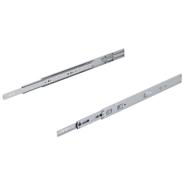 Corrediça Telescópica Slow Até 35Kg 1 Par FGVTN Corrediça Telescópica Slow 500mm Até 35Kg 01 Par