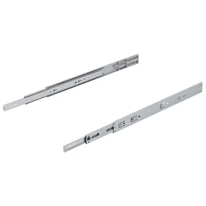 Corrediça Telescópica Slow Até 35Kg 1 Par FGVTN Corrediça Telescópica Slow 500mm Até 35Kg 01 Par