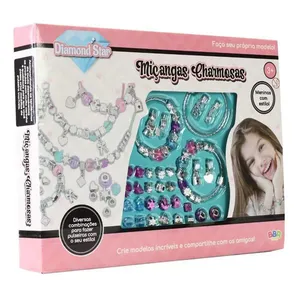 Conjunto Mini Jóias Miçangas Charmosas Bbr R3213