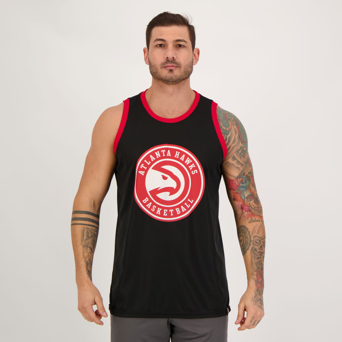 Regata NBA Atlanta Hawks Preta