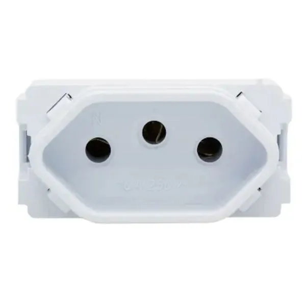 Módulo Tomada 10A Branco - RVB-1200/1 - RAVENNA
