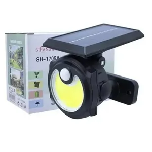 Luminária Espeto Spot Solar Ecosolis Led Branco Frio