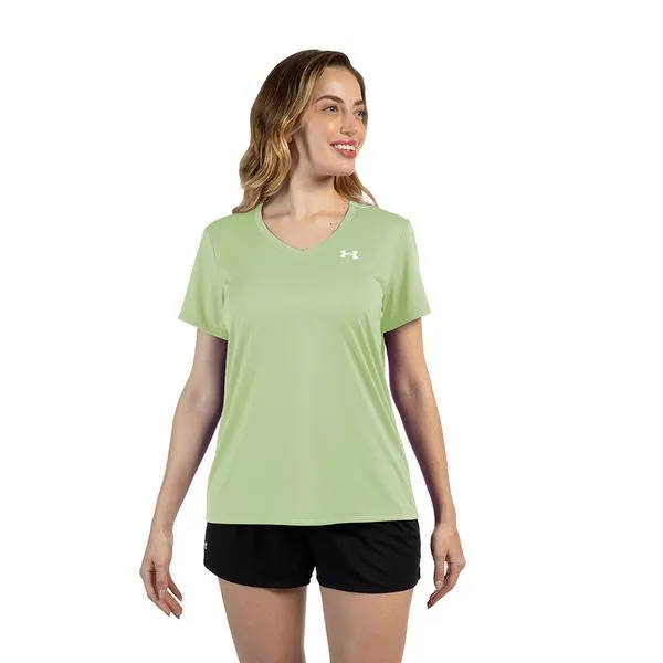 Camiseta de Treino Feminino Under Armour Tech Solid M Verde