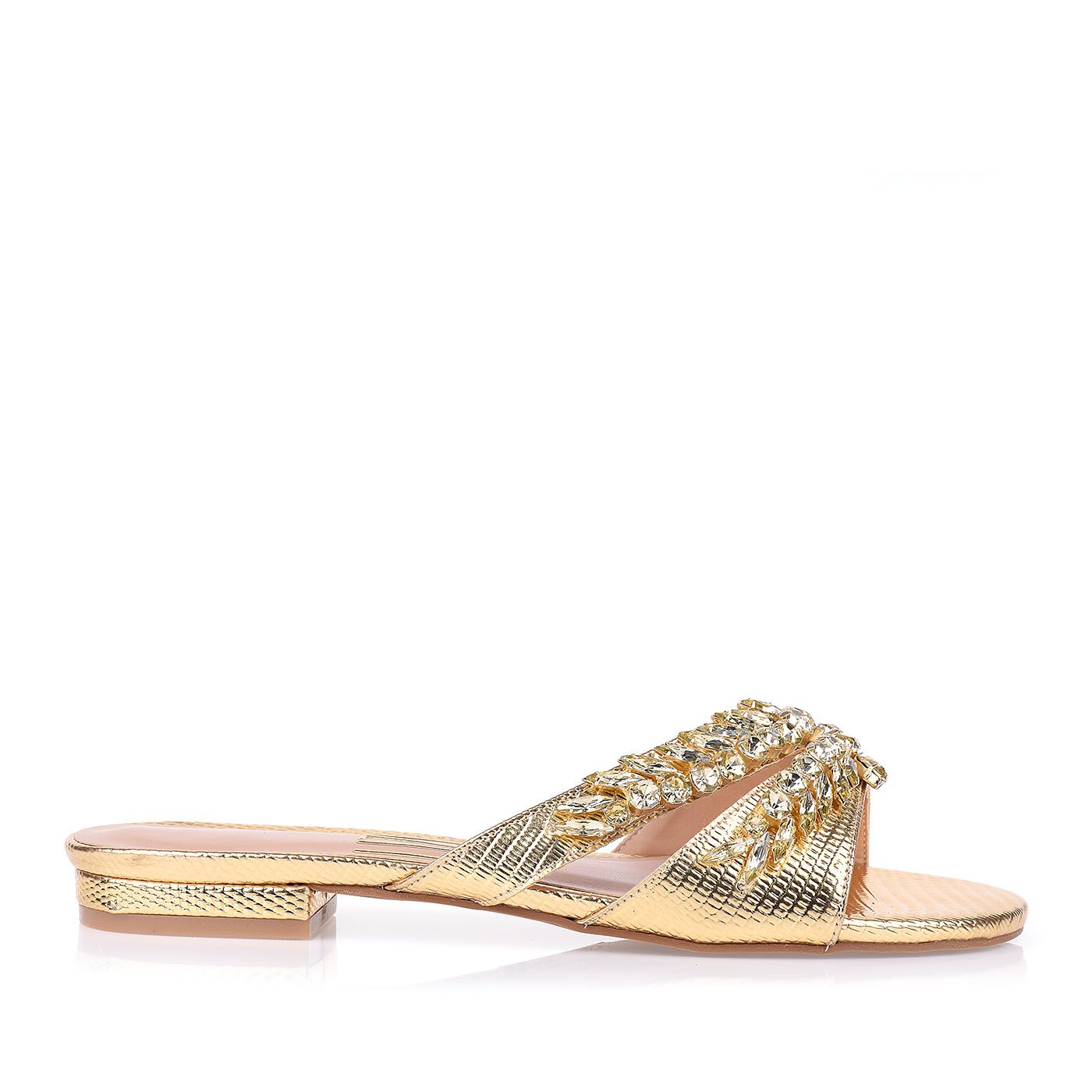 Flat Lizard Metal Ouro