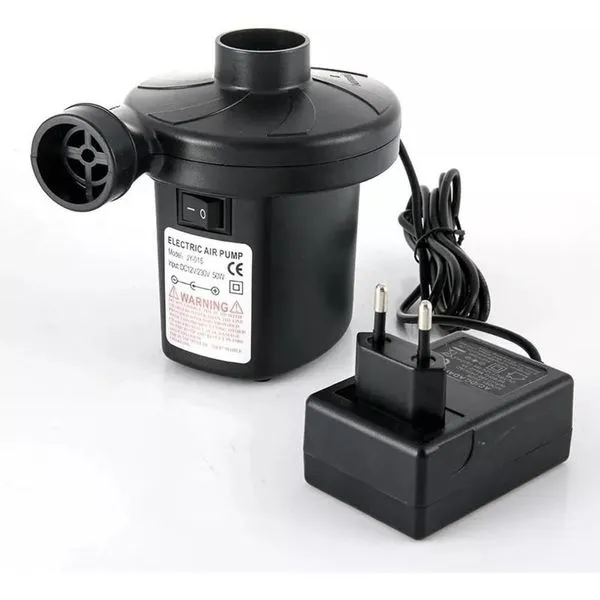 Inflador Elétrico de Ar Bomba Compressor Trivolt 50W 110V 220V 12V Infla e Desinfla para Colchão Bote e Boia Inflador Elétrico de Ar Bomba Compressor Trivolt 50W 110V 220V 12V para Colchão Bote e Piscina