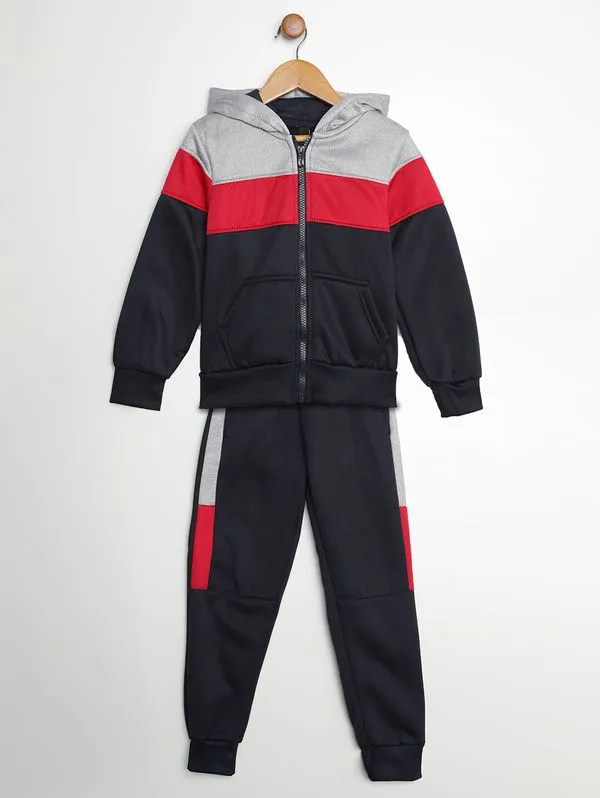 Agasalho Malha Com Capuz Infantil Para Menino - MARINHO 4