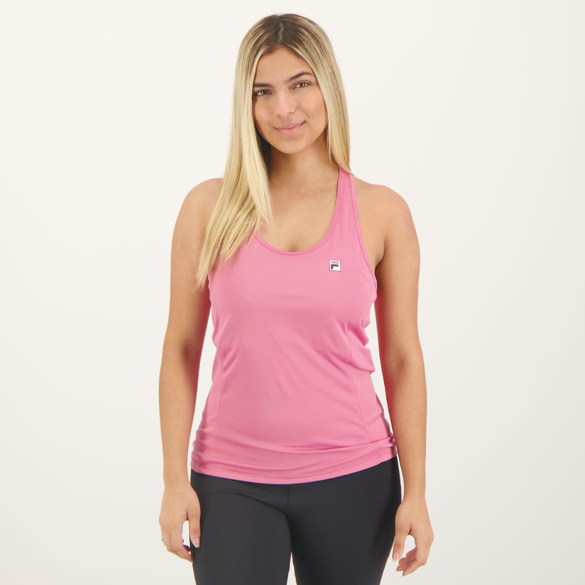 Camiseta Regata Fila Core Feminina Rosa