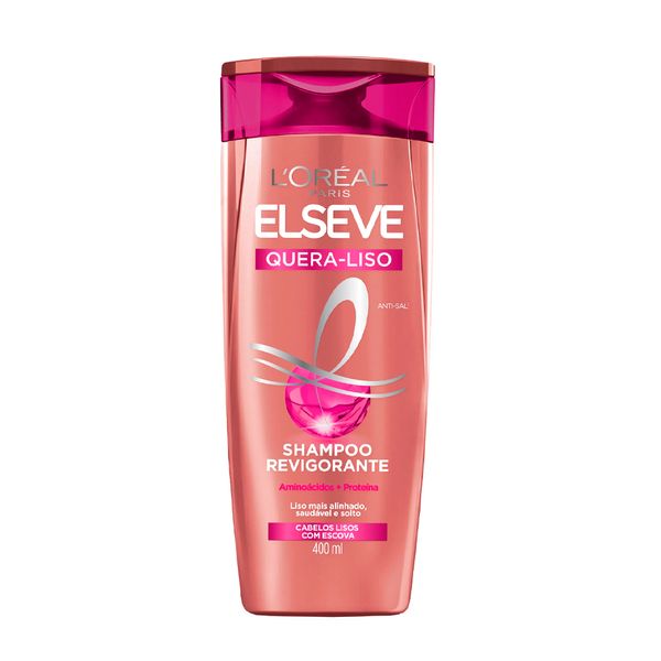 Shampoo Elseve Quera Liso 230C 400ml
